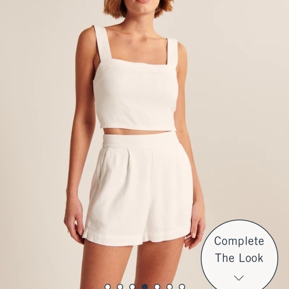 Abercrombie and Fitch Pink Linen Blend Pull-On Shorts
Women’s XXL - Picture 3 of 7